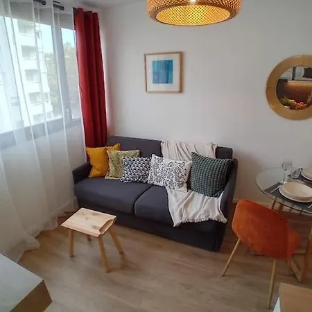 T1bis, Balcon, Proche Part-dieu Апартаменты Лион